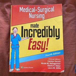 Medical-Surgical nursing made easy book